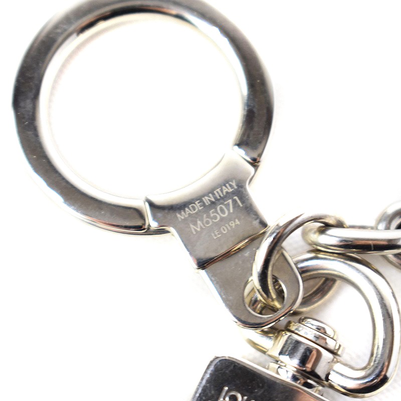 ルイヴィトン キーリング M65071 ポルト クレ・イニシャル LV