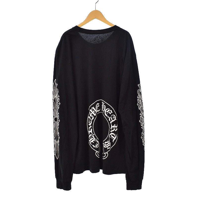 クロムハーツ CHROME HEARTS ホースシュー フローラルクロス ロング 