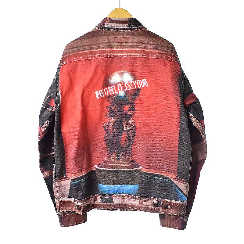 Supreme デニムジャケット Scarface supreme デニムジャケット 17FW 