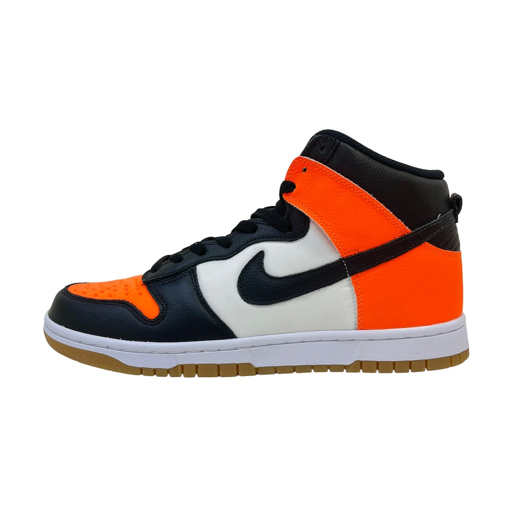 未使用品 ナイキ NIKE DUNK HIGH BY YOU オレンジ ブラック