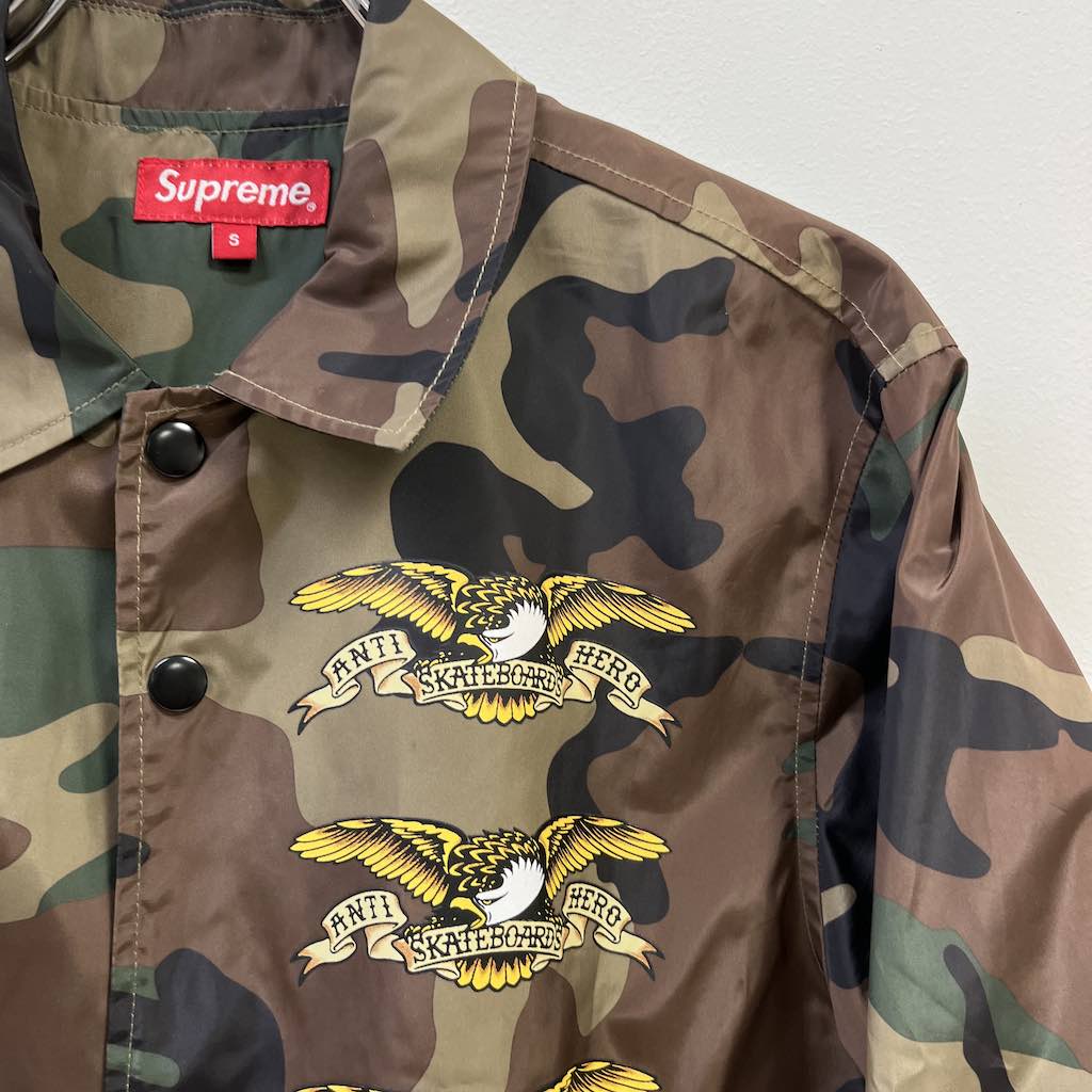 シュプリーム SUPREME ×アンタイヒーロー ANTI HERO 14SS Coaches  