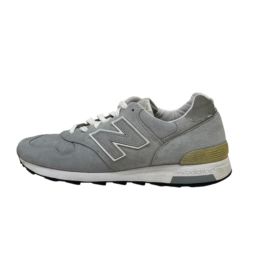 値下げしました]ニューバランスM1400JGY USAグレー(25,5センチ) NEW BALANCE M1400JGY GREY SUEDE MADE ニューバランス M1400JGY   25.5㎝