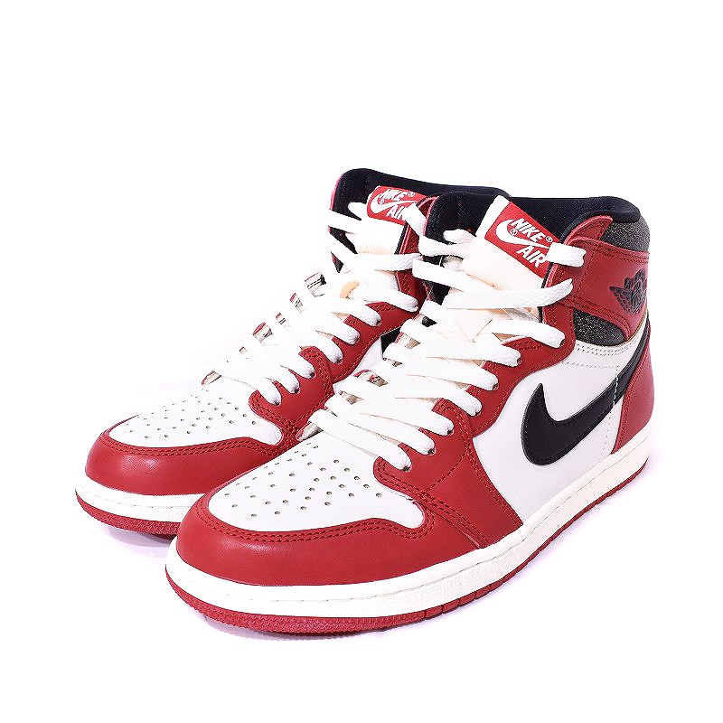 未使用品 ナイキ NIKE Air Jordan 1 High OG Lost & Found/Chicago 