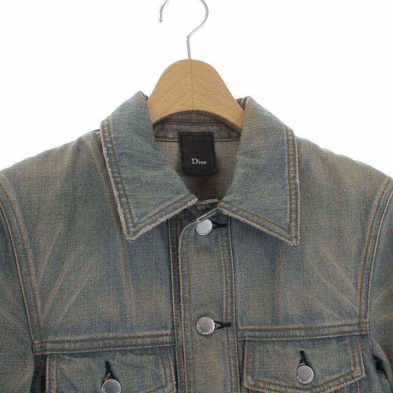 ディオールオム Dior HOMME 04SS エディ期 Gジャン ジージャン デニム 