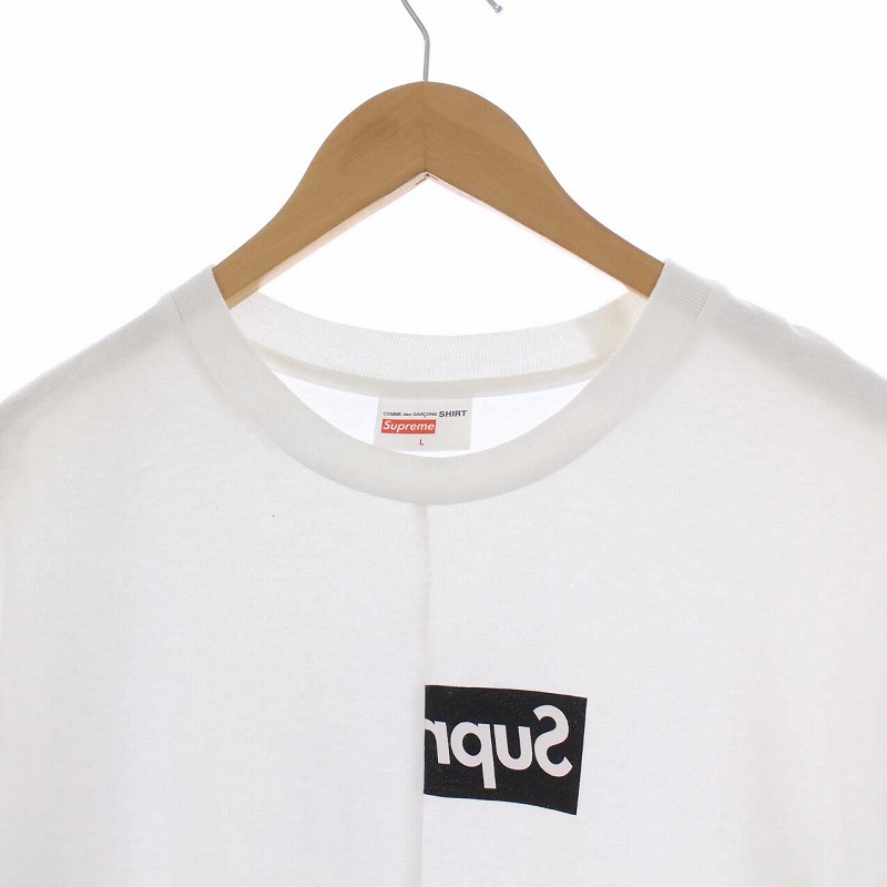 シュプリーム SUPREME COMME des GARCONS SHIRT 18AW Split Box Logo 
