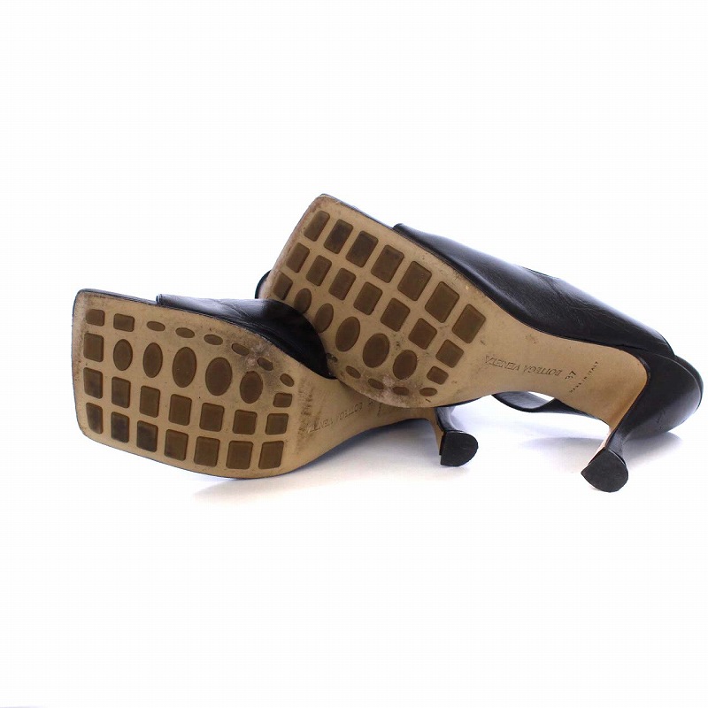 ボッテガヴェネタ BOTTEGA VENETA トングサンダル ミュール スクエア  