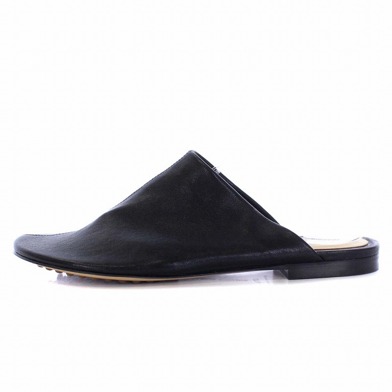 未使用品 ボッテガヴェネタ BOTTEGA VENETA Dot Sock Leather Slippers 