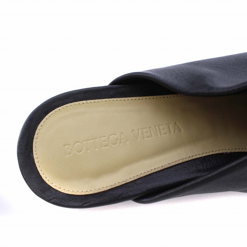 未使用品 ボッテガヴェネタ BOTTEGA VENETA Dot Sock Leather Slippers 