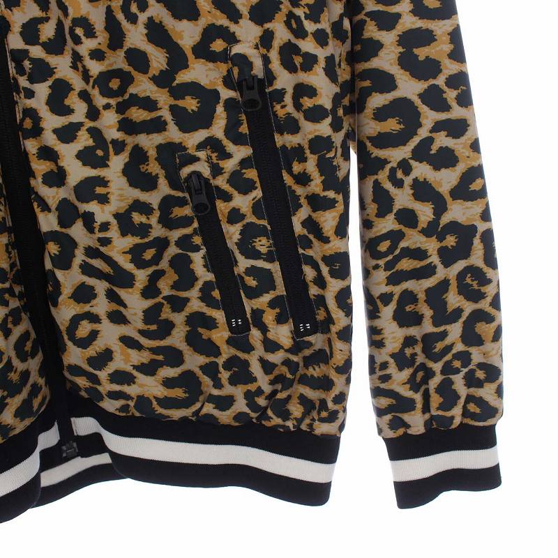 ステューシー STUSSY レオパード柄ジャケット マウンテンパーカー 