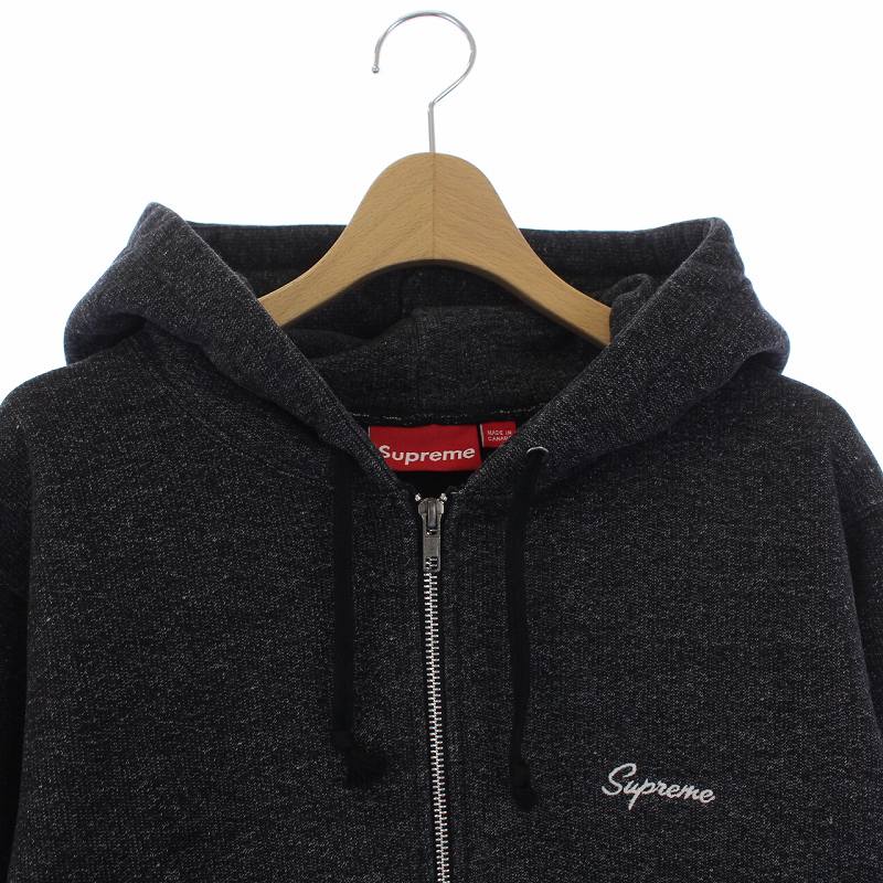 シュプリーム SUPREME 08AW Script Heather Zip Up Hoodie ジップ 