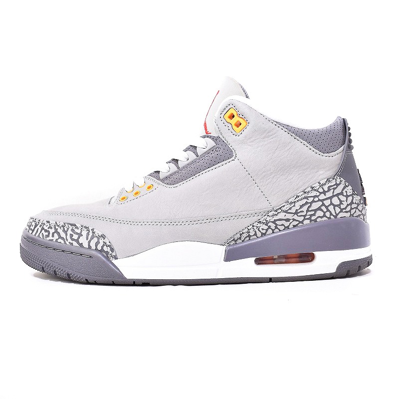 ナイキ NIKE AIR JORDAN 3 COOL GREY エアジョーダン3 クールグレー 