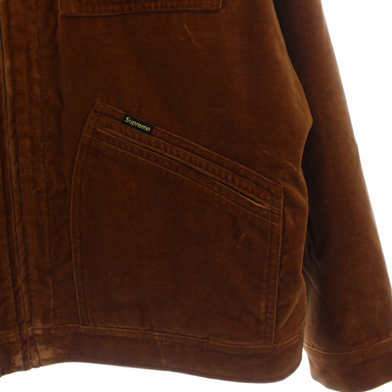 シュプリーム SUPREME 20AW Velvet Work Jacket ベルベット ワーク