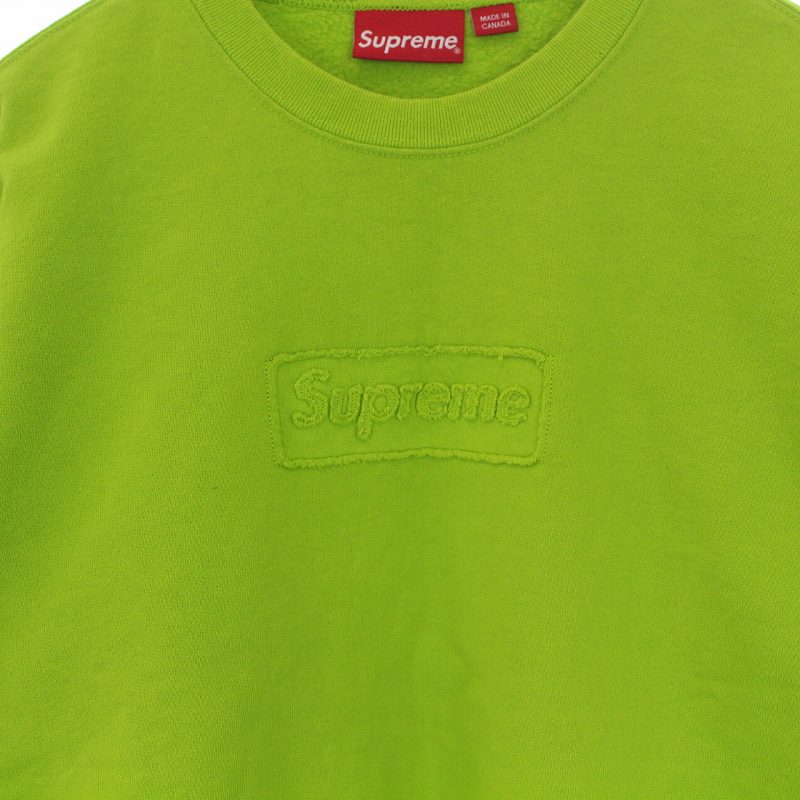 シュプリーム SUPREME 20SS Cutout Logo Crewneck スウェット 