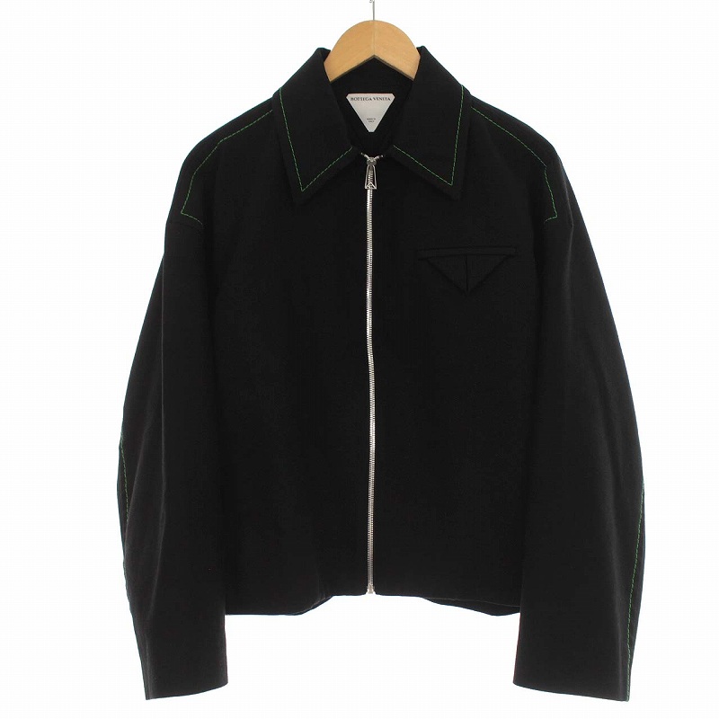 ボッテガヴェネタ BOTTEGA VENETA 22AW ヘビーコットンツイルブルゾン 