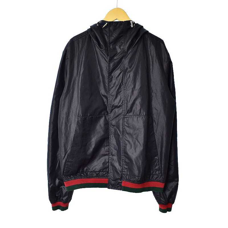 グッチ GUCCI ナイロン ジャケット パーカー フーディー ブルゾン  