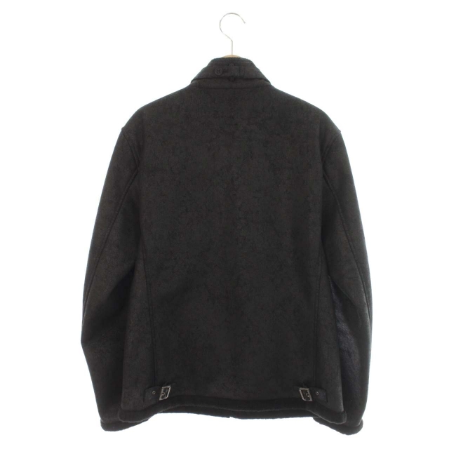 バーバリーブラックレーベル BURBERRY BLACK LABEL フェイクムートン  