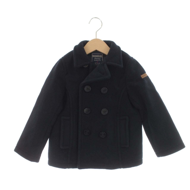 未使用品 ミキハウス mikihouse タグ付き 子供服 ピーコート Pコート  