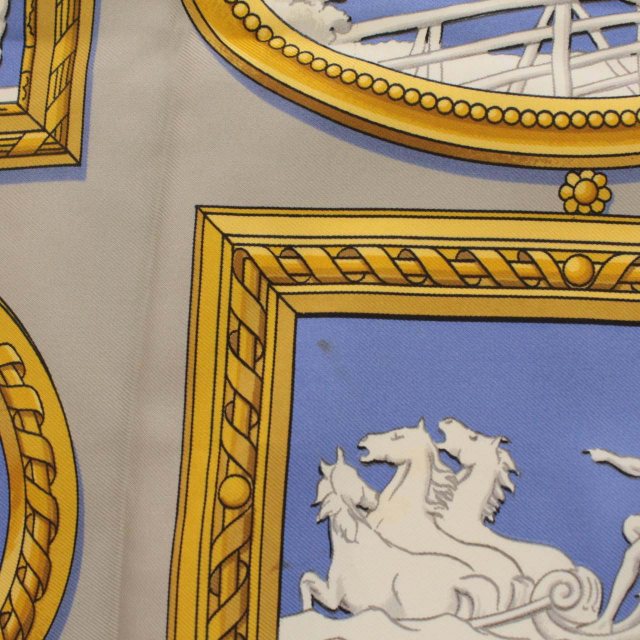 エルメス HERMES カレ90 ウェッジウッド スカーフ ストール 大判  