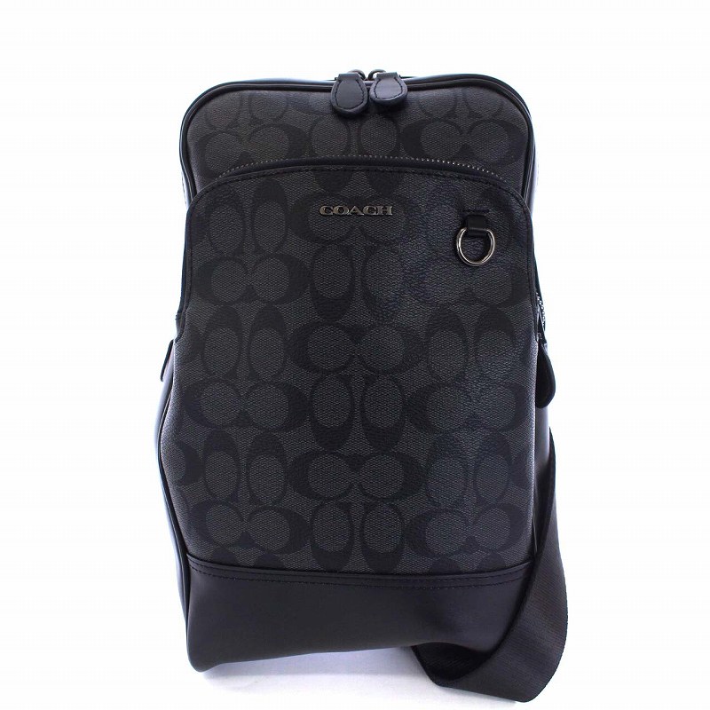 コーチ COACH グラハムパック シグネチャー ボディバッグ ワン