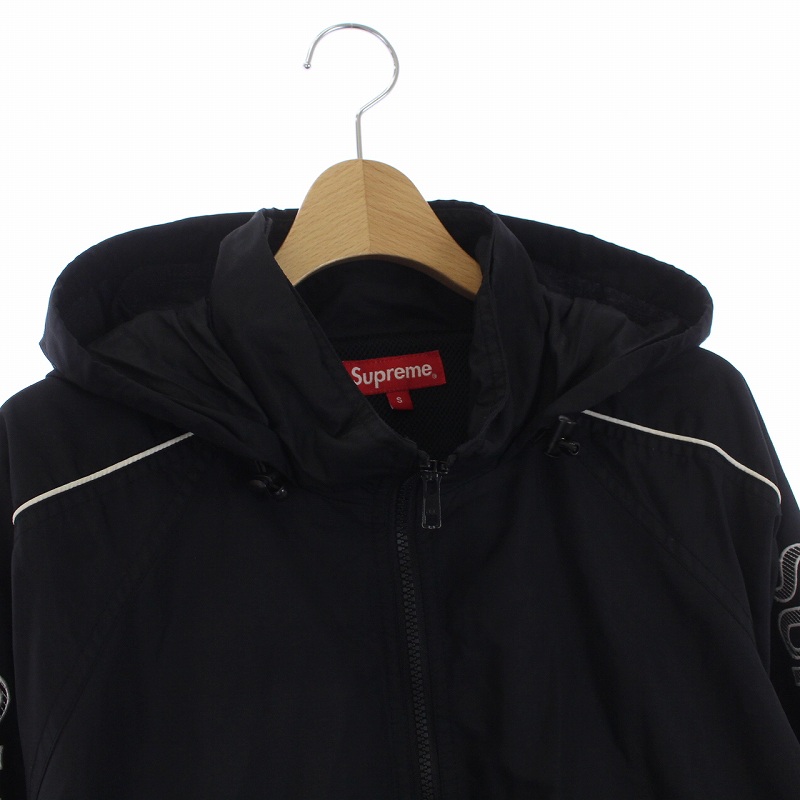 シュプリーム SUPREME 17SS Striped Logo Windbreaker ストライプロゴ