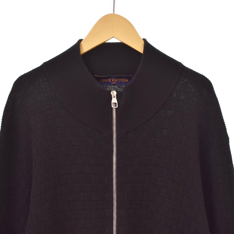 ルイヴィトン LOUIS VUITTON 20SS ジップアップカーディガン ニット