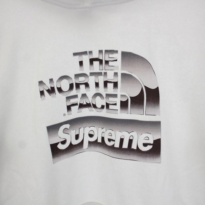 シュプリーム SUPREME THE NORTH FACE 18SS Metallic Logo Hooded  