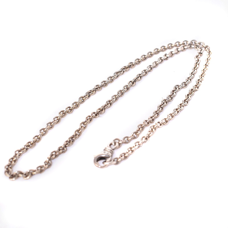 クロムハーツ CHROME HEARTS NEチェーン 60cm 24インチ シルバー925  
