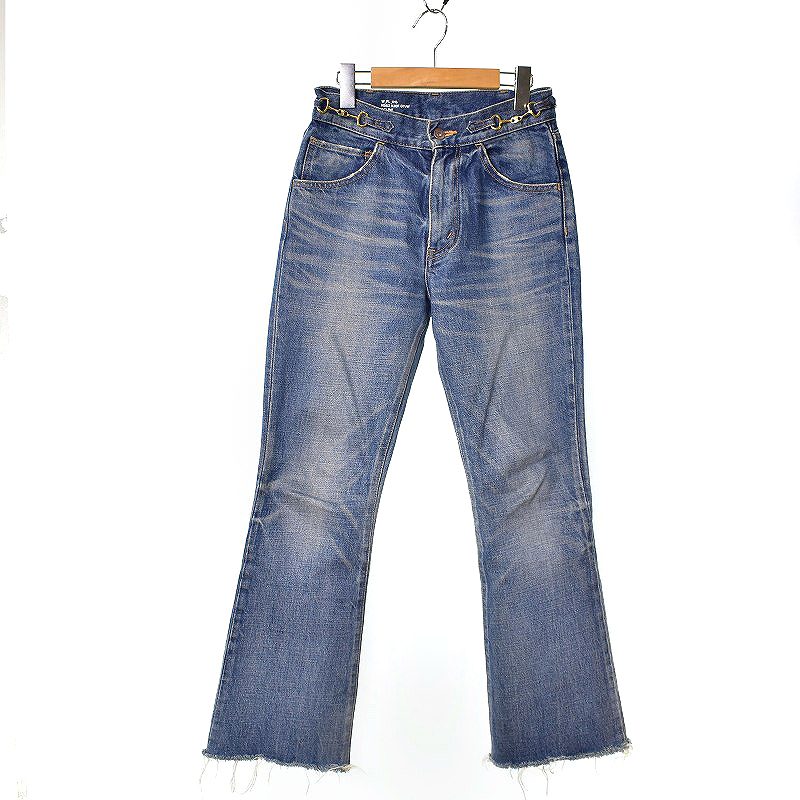 セリーヌ CELINE 21AW DYLAN FLARED DENIM JEANS UNION WASH ディラン  