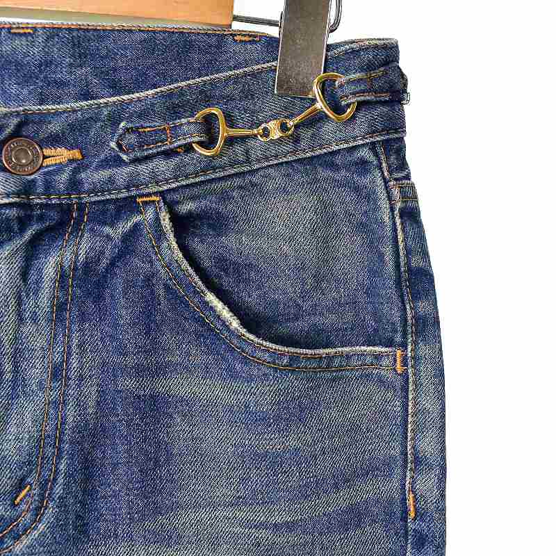 セリーヌ CELINE 21AW DYLAN FLARED DENIM JEANS UNION WASH ディラン 
