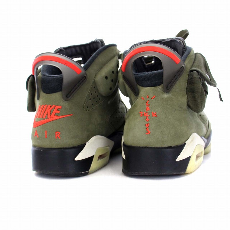ナイキ NIKE Travis Scott Air Jordan 6 Retro Medium Olive エア 