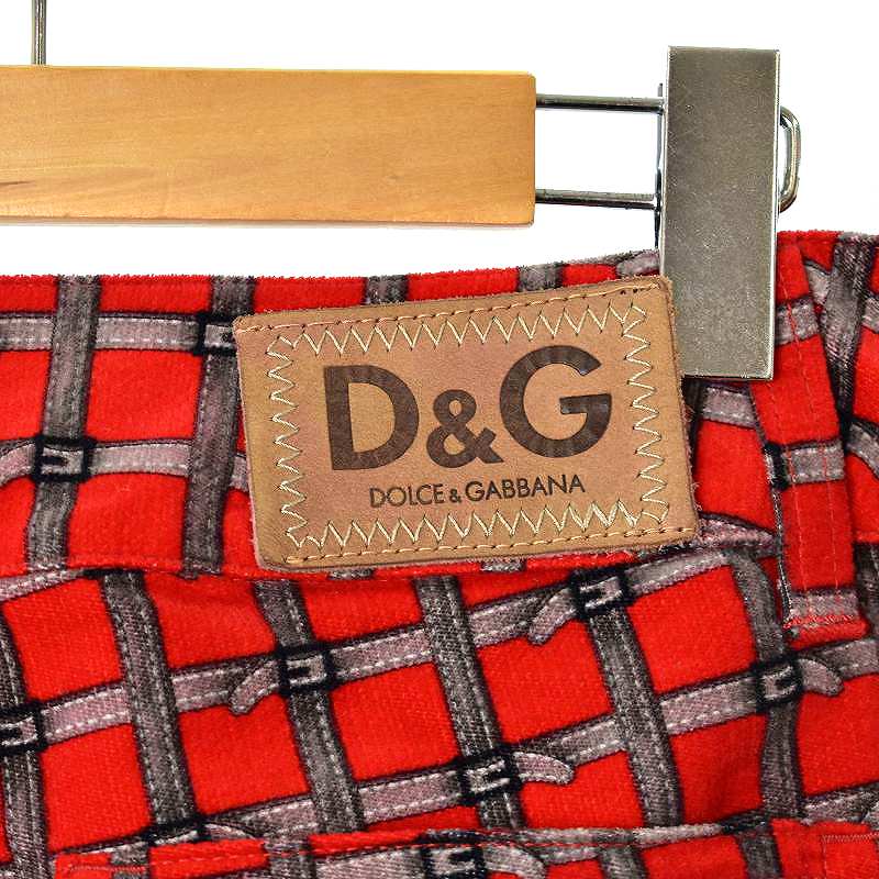 ディー&ジー ドルガバ ドルチェ&ガッバーナ D&G ブーツカット フレア 