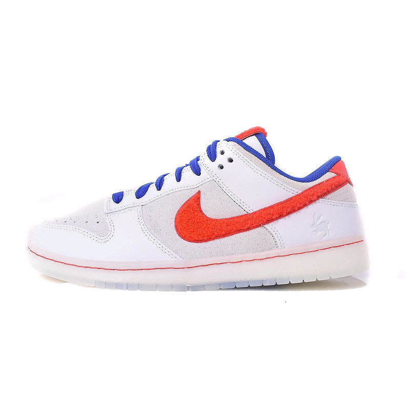ナイキ NIKE Dunk Low Year of the Rabbit collection White Crimson 