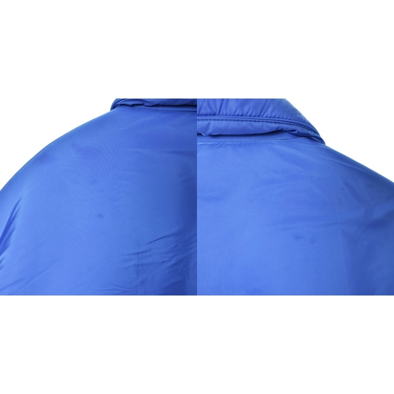 プラダ PRADA 18AW padded jacket ジャケット 中綿 ブルゾン L 青