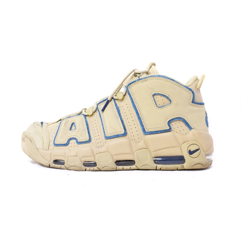 ナイキ NIKE Air More Uptempo Limestone and Valerian Blue エアモア 