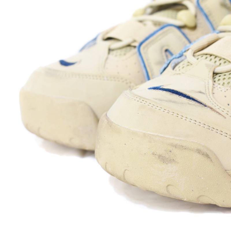 ナイキ NIKE Air More Uptempo Limestone and Valerian Blue エアモア 