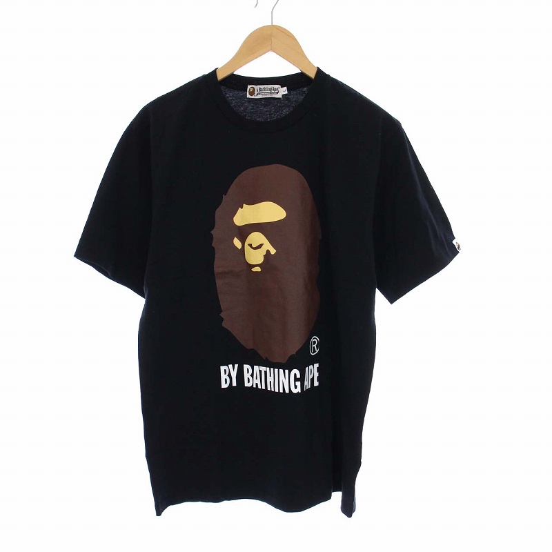アベイシングエイプ A BATHING APE LUKEWARM WATER BIG APE HEAD TEE T 