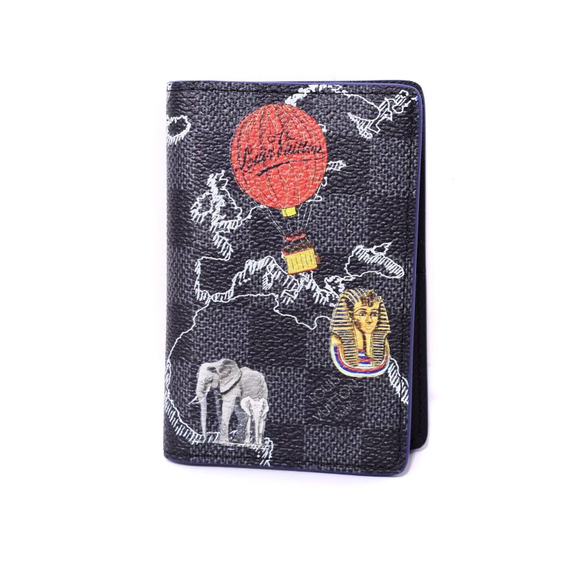 ルイヴィトン LOUIS VUITTON オーガナイザー ドゥ ポッシュ ダミエグラ  