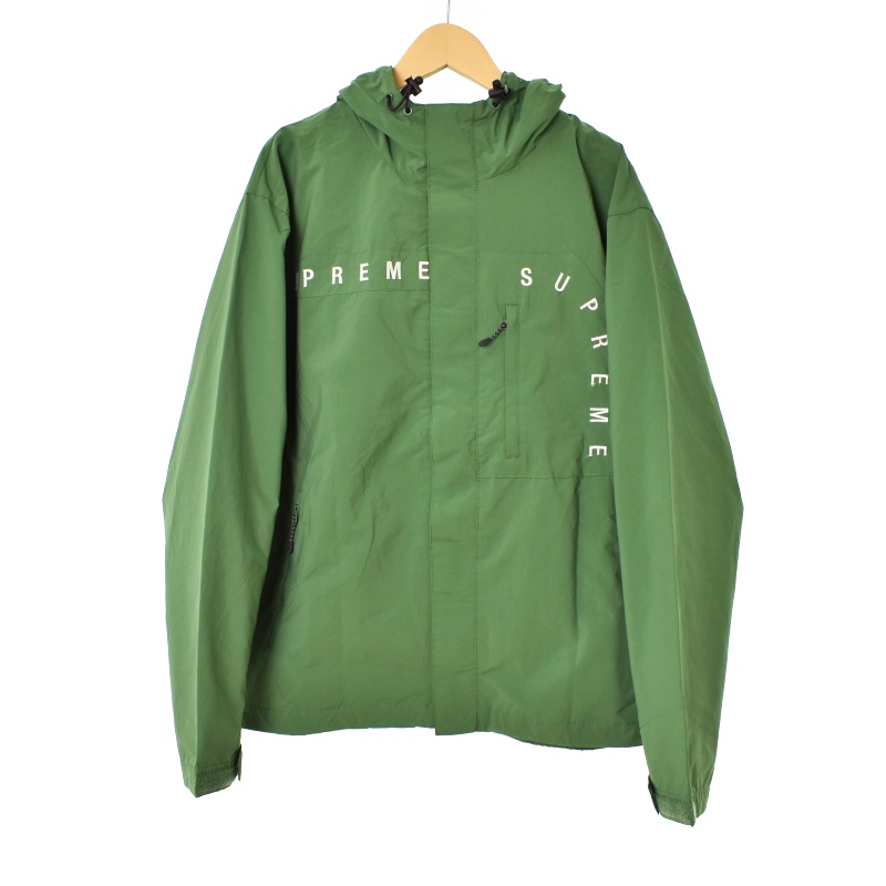 シュプリーム SUPREME 20FW Curve Logos Ripstop Jacket カーブロゴ 