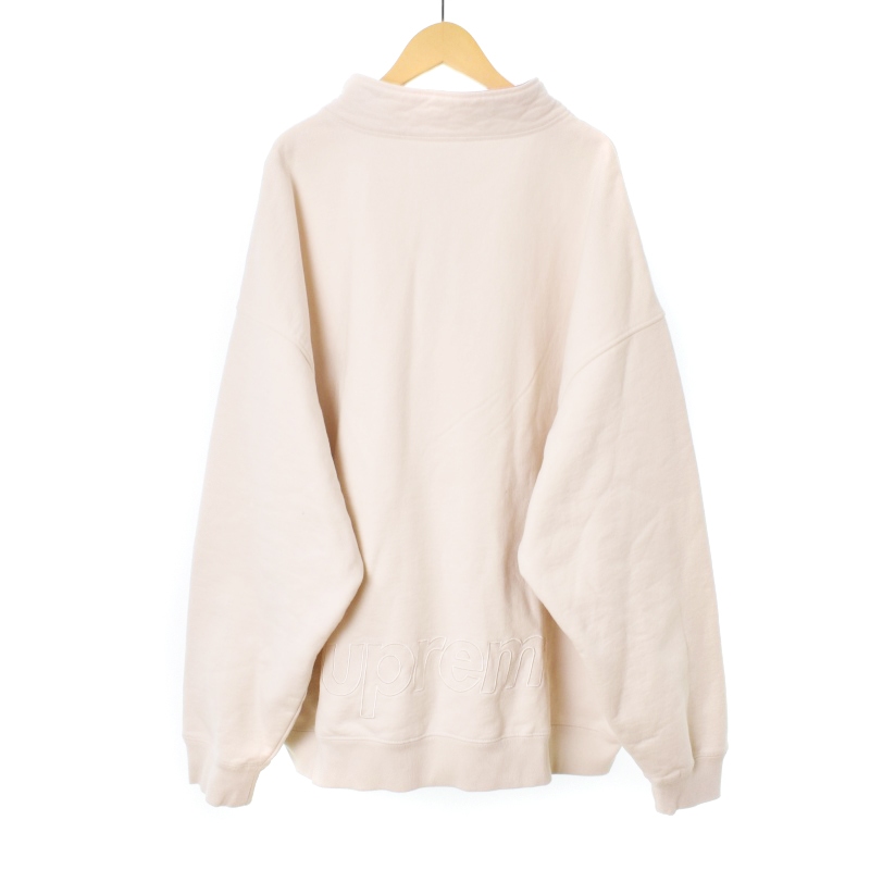 シュプリーム SUPREME 22FW Washed Half Zip Pullover スウェット 