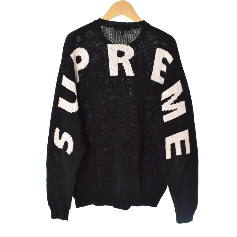 シュプリーム SUPREME 20SS back logo sweater ニット セーター 長袖  