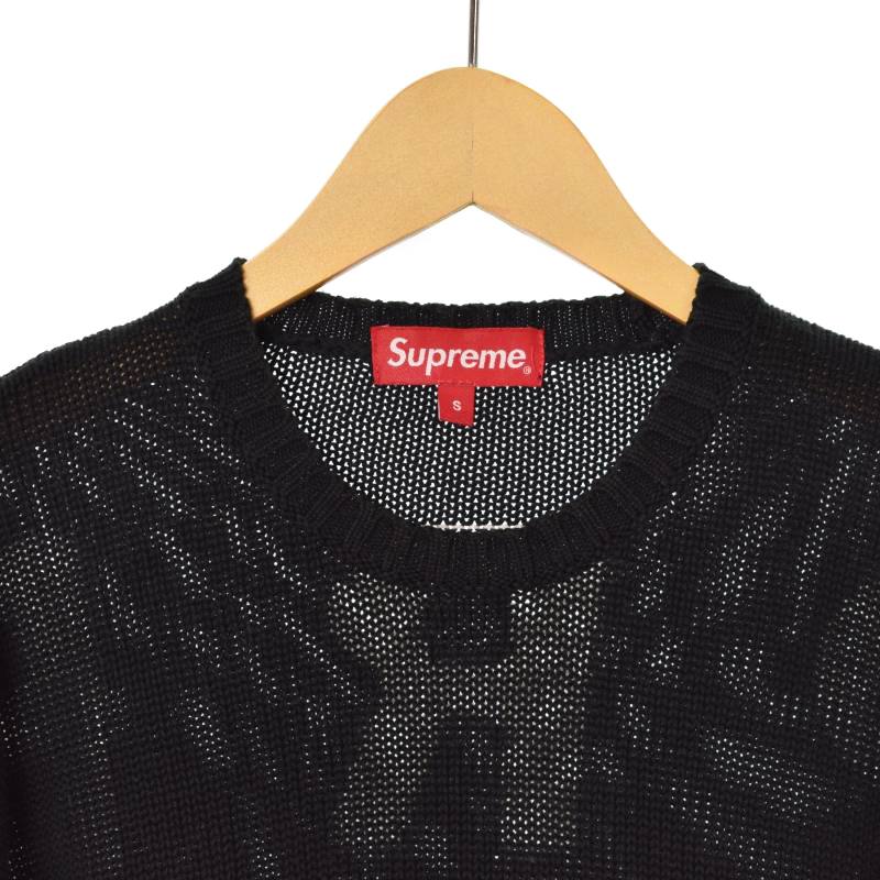 シュプリーム 20SS Back Logo Sweater バックロゴセーターニット