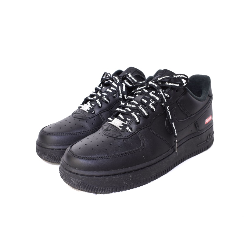 ナイキ NIKE シュプリーム Supreme AIR FORCE 1 LOW BLACK エア 