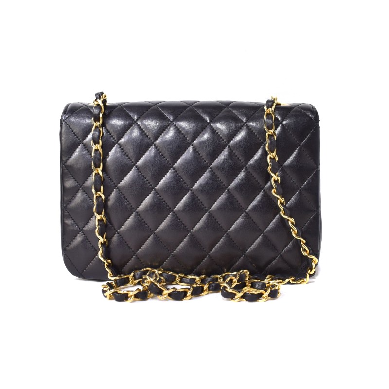 シャネル CHANEL ヴィンテージ 0番台 チェーン マトラッセ ターン 