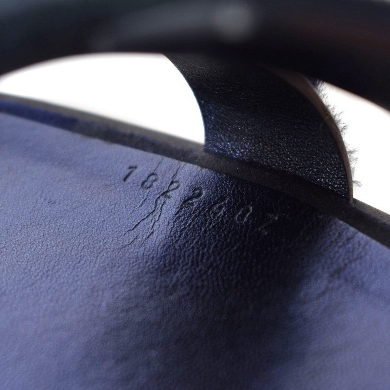 エルメス HERMES オラン サンダル ミュール フラット ファー レザー 38  