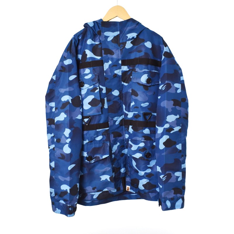 アベイシングエイプ A BATHING APE シャーク マウンテンパーカー 