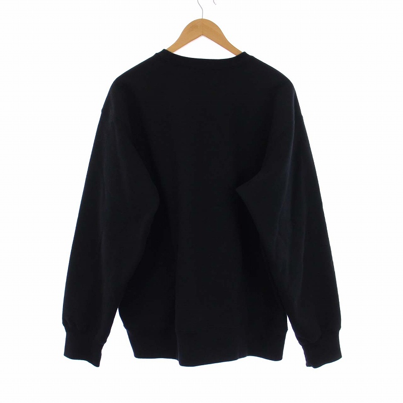 Supreme WTAPS crew neck クルーネックM 黒 Supreme WTAPS crew neck クルーネックM 黒