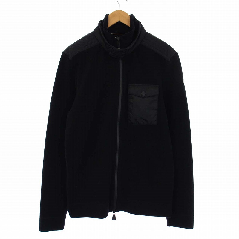 モンクレール MONCLER GRENOBLE 19AW MAGLIA CARDIGAN ロゴパッチ 