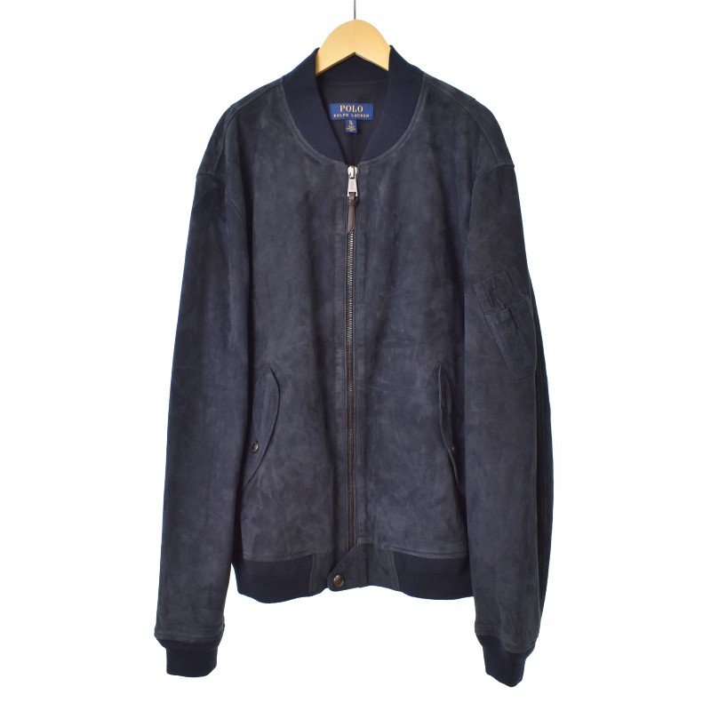 ポロ ラルフローレン POLO RALPH LAUREN スエード ジャケット ブルゾン 
