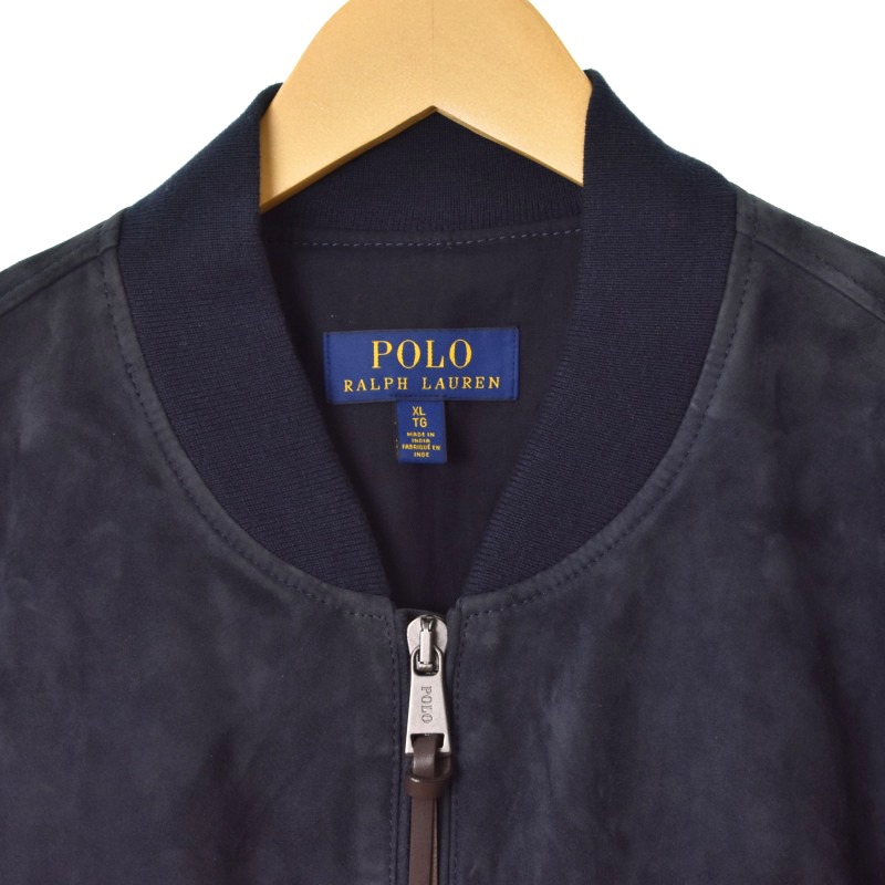 POLO RALPH LAUREN スエードジャケット Navy