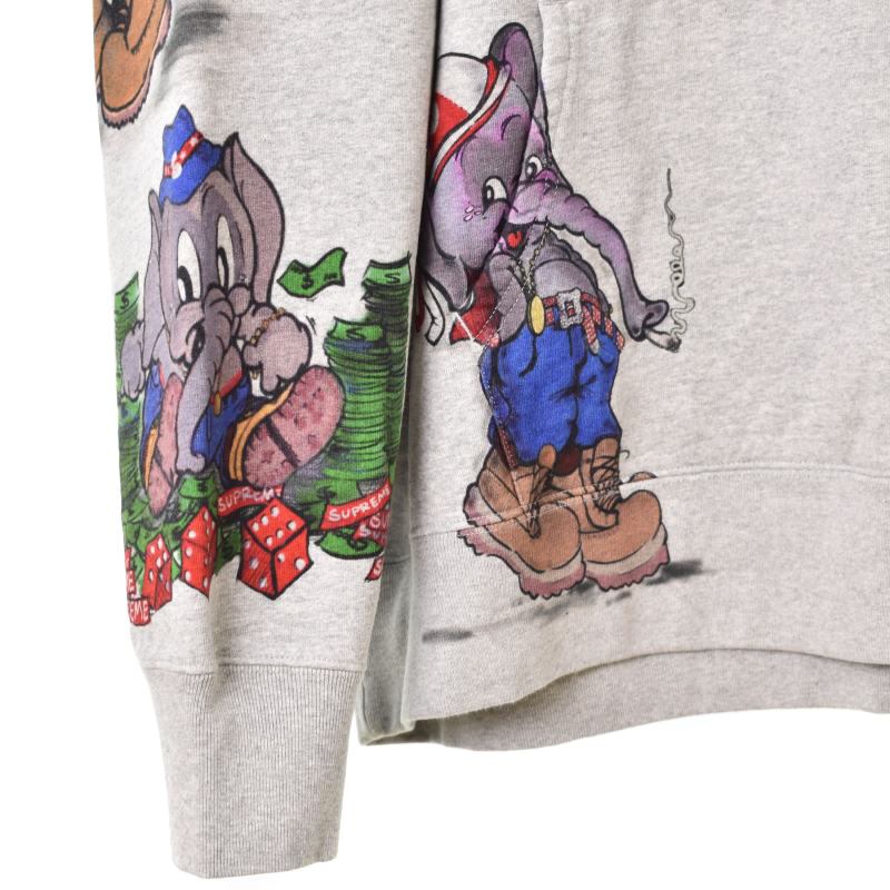 シュプリーム SUPREME 22AW Elephant Hooded Sweatshirt エレファント 